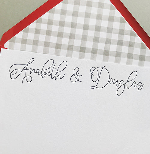 Couple's Stationery