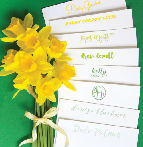 Letterpress Stationery