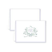 3 Letter Monogram Fold Over Notes
