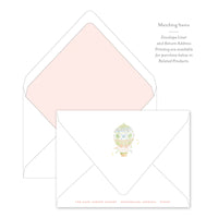 Balloon Festival Flat Notecard for Kids