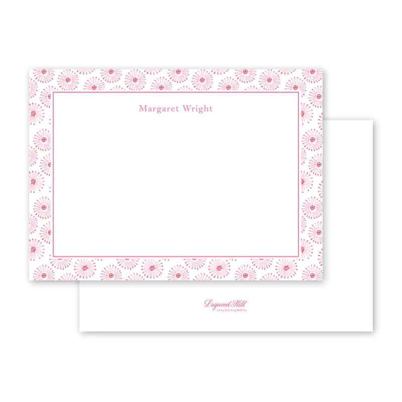 Berry Blooms Flat Notecard