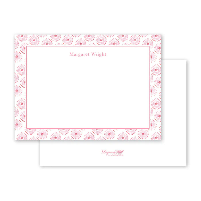Berry Blooms Flat Notecard