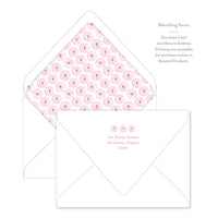 Berry Blooms Flat Notecard