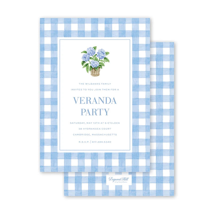 Cavalier Garden Summer Party Invitations
