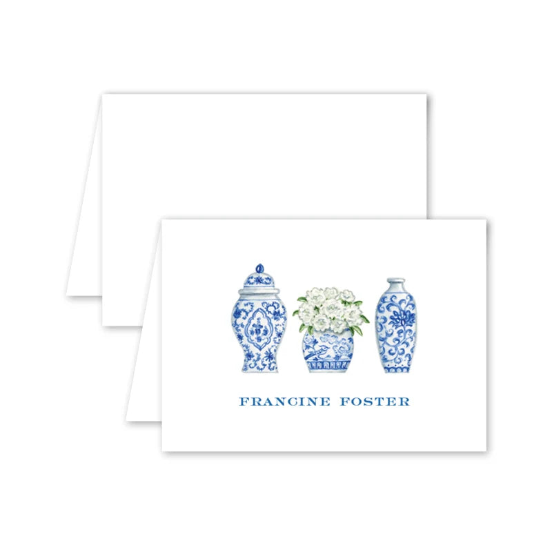 Chinoiserie Gallery Folded Notecard