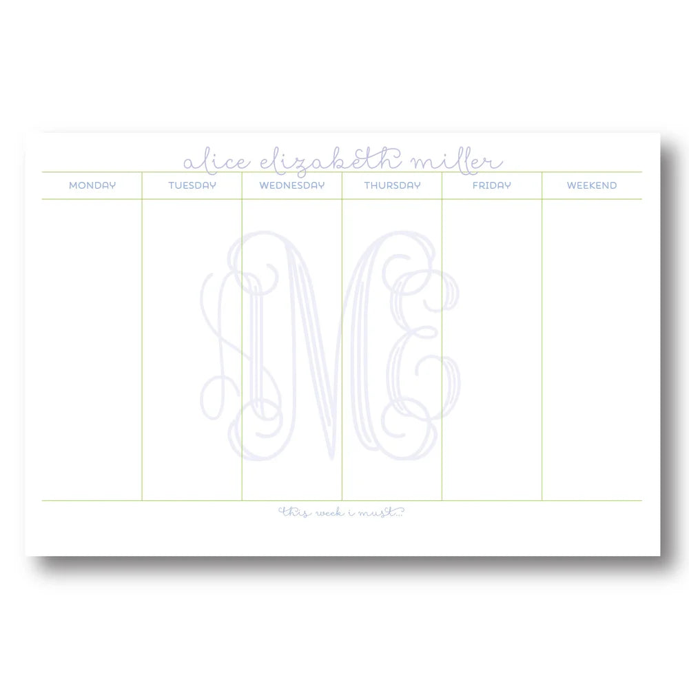 Personalized Desk Pad