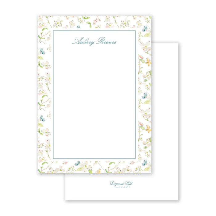 Garden Border Notecard
