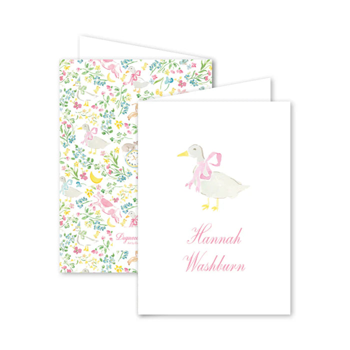 Mother Goose Folded Notecard