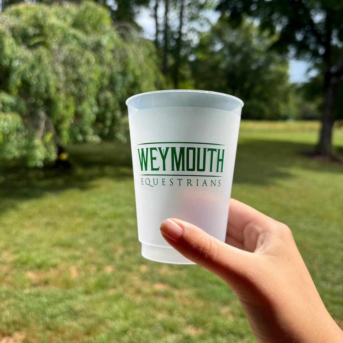 Party Cups: 100 Custom Frost-Flex Cups