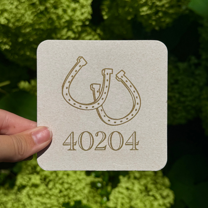 Custom Horseshoe Coasters