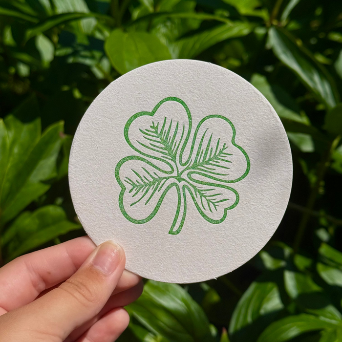 Shamrock Custom Coasters