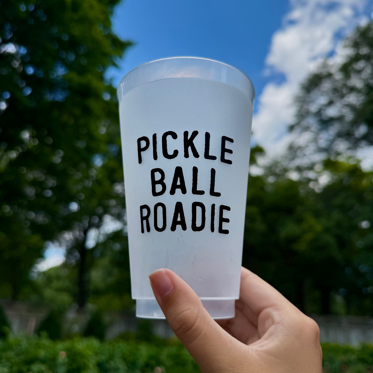 Pickle Ball Roadie Frost Flex Cups