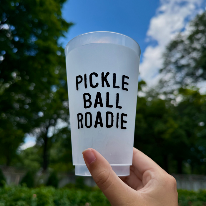 Pickle Ball Roadie Frost Flex Cups