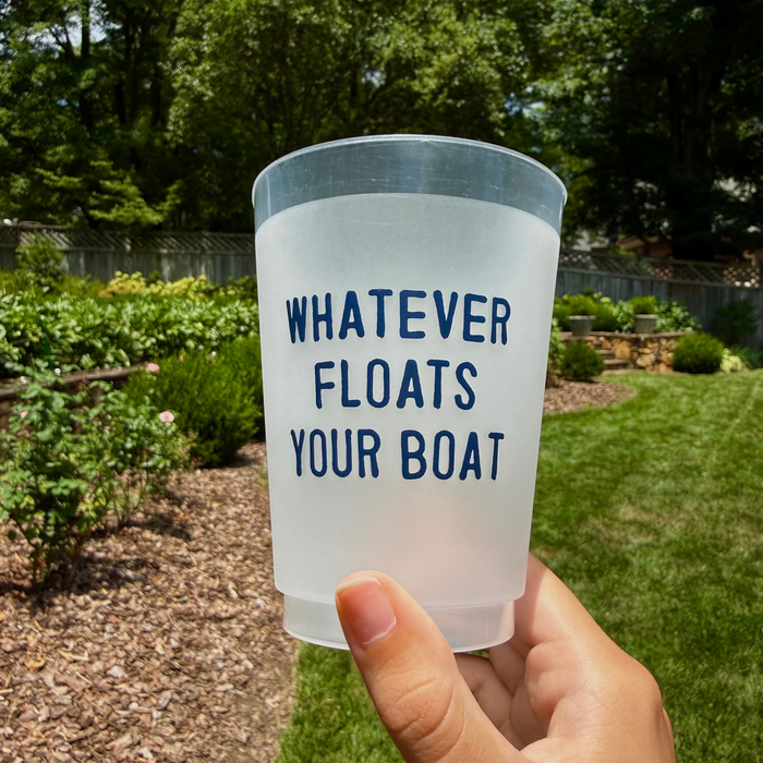 Whatever Floats Your Boat Frost Flex Cups