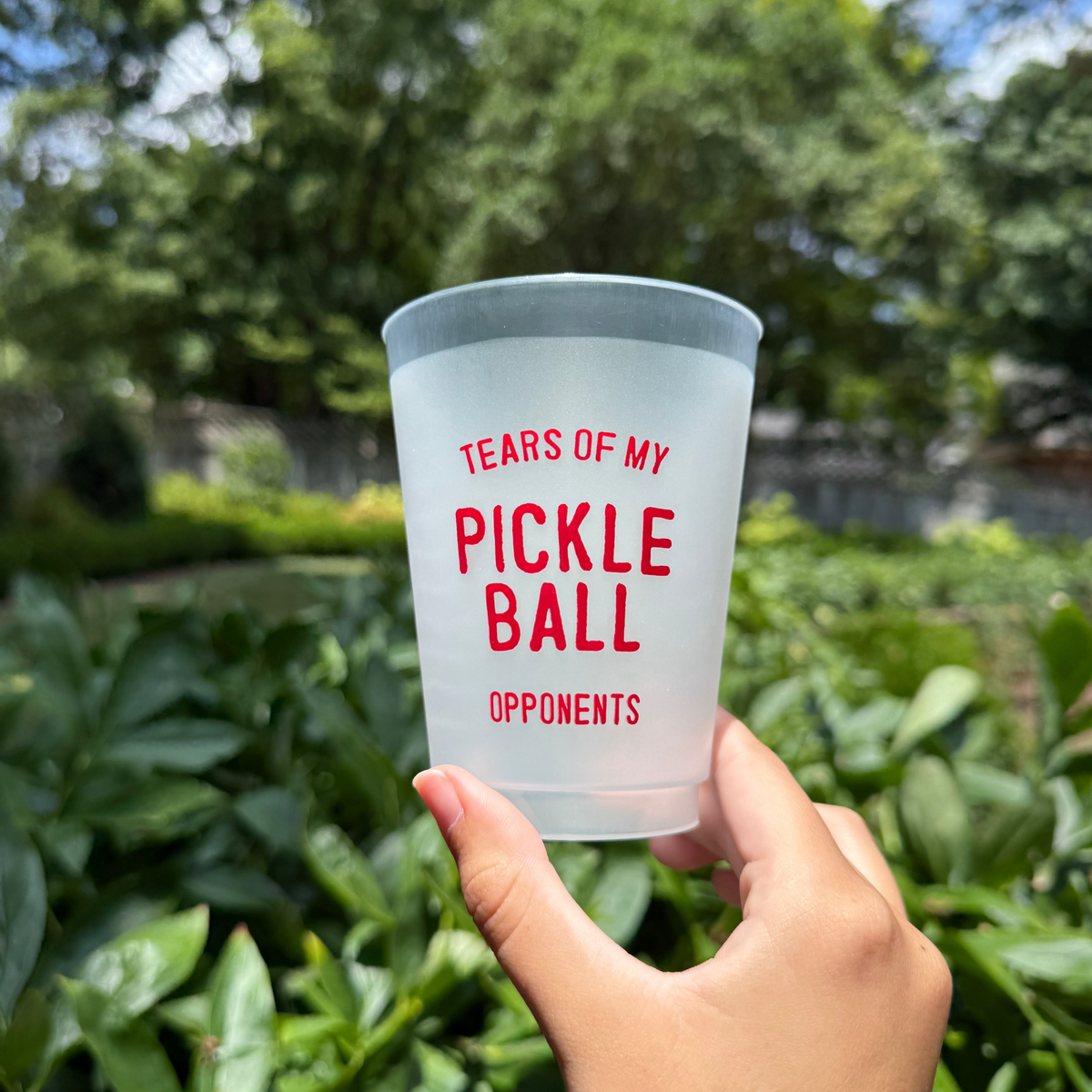 Tears Of My Pickleball Opponents Frost Flex Cups