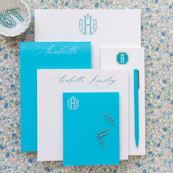 Teal Luxe Set of Notepads