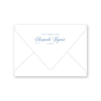 English Elegance Monogram Folded Note