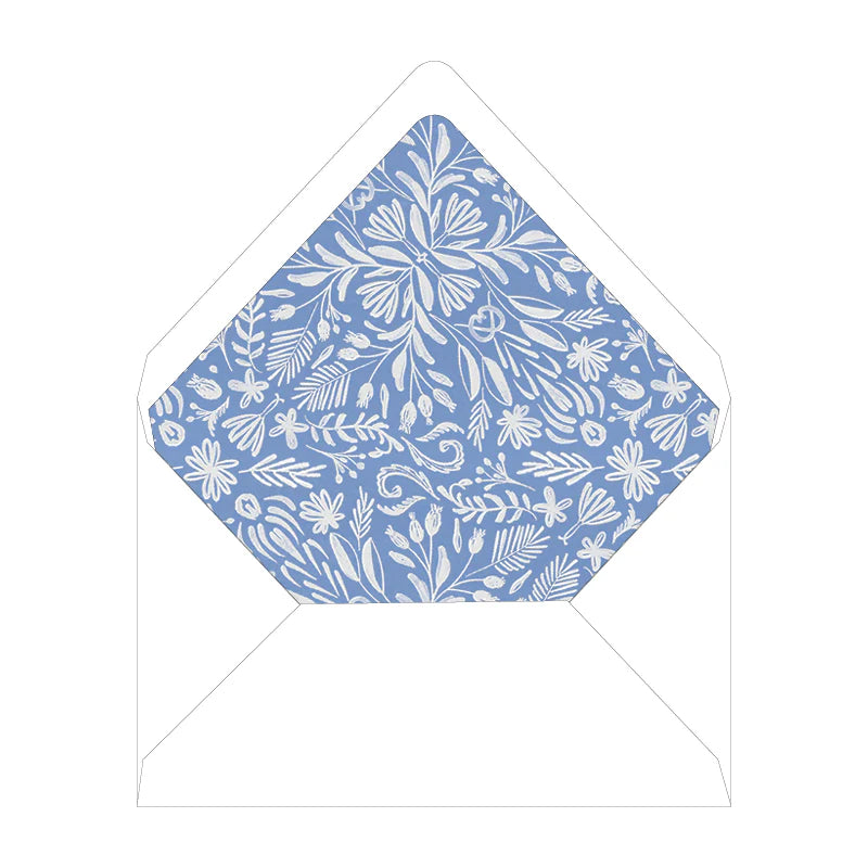 English Elegance Monogram Folded Note