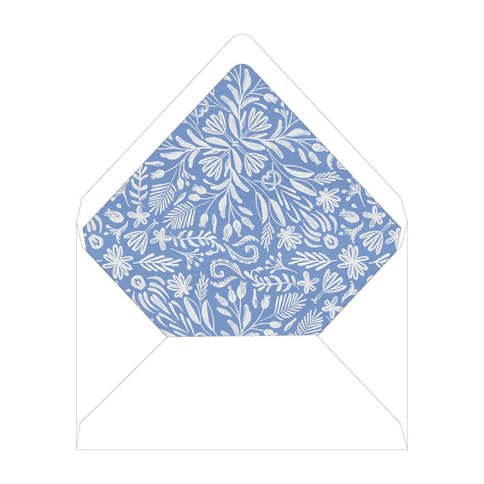 English Elegance Monogram Folded Note