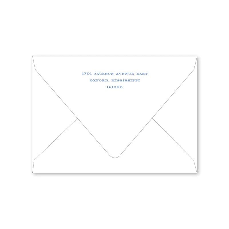 English Elegance Crane Folded Note