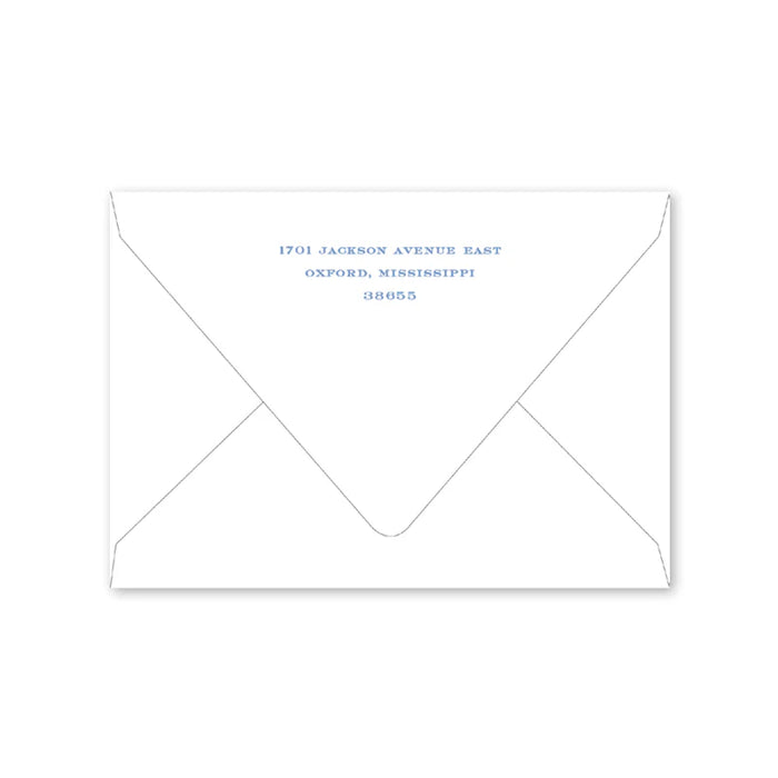 English Elegance Crane Folded Note