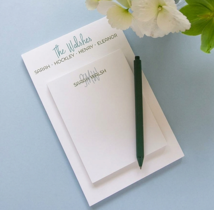 Set of Personalized Notepads - PP15