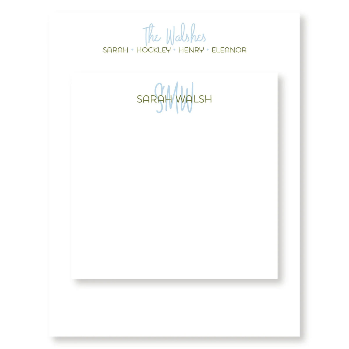 Set of Personalized Notepads - PP15