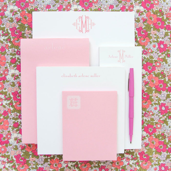 Pink Luxe Set of Notepads - D3