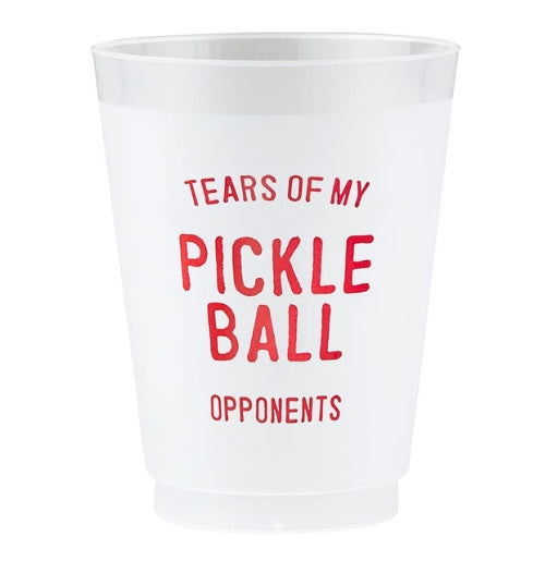 Party Cups: "Tears of My Pickleball Opponents" - Pack of 6