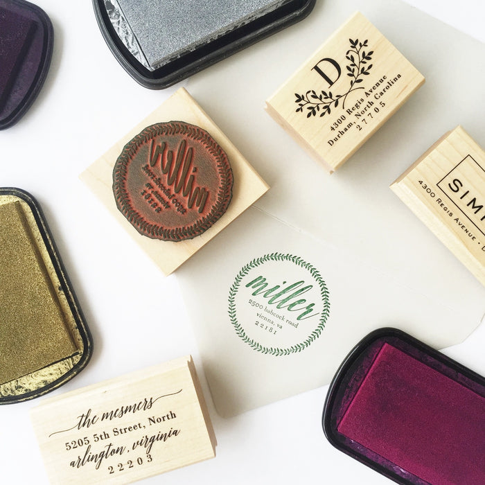 Return Address Stamp - Style 6