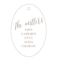 Letterpress Gift Tags - Design T21