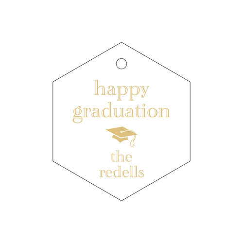 Personalized Grad Tags - Design T244