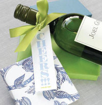 "Cheers" Letterpress Gift Tags - Design T322