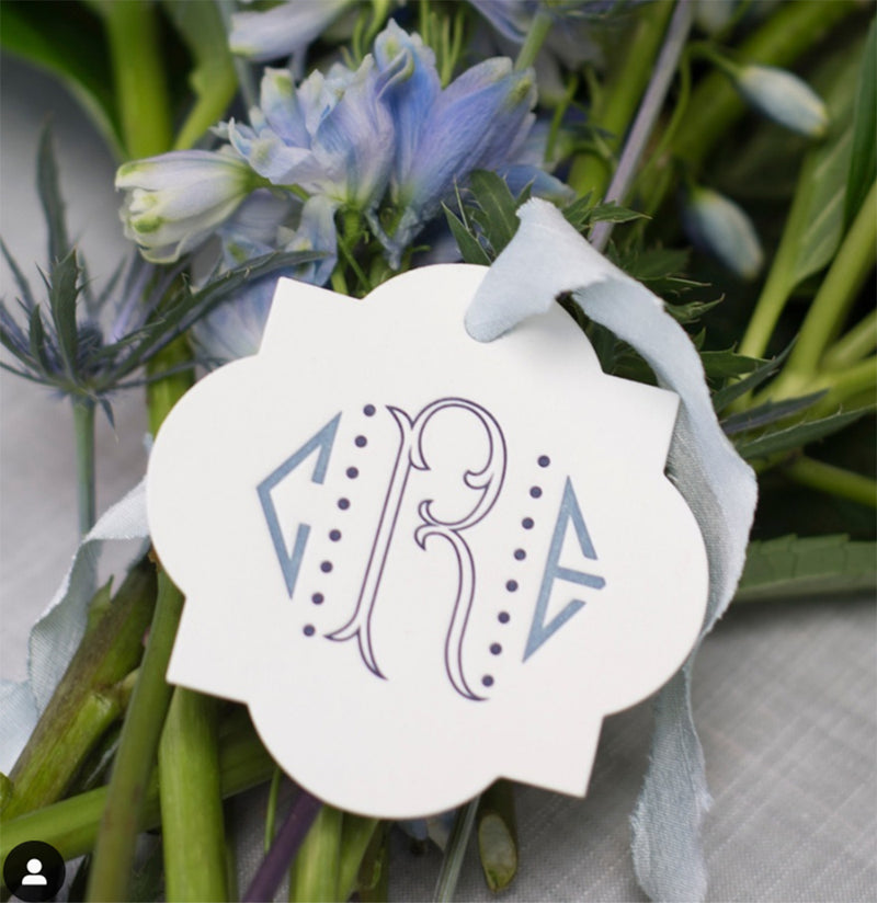 50 Two-color Letterpress Gift Tags