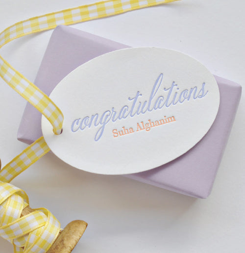 50 Graduation Gift Tags - Style T106