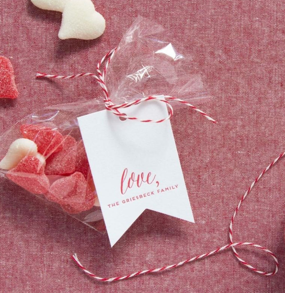 Set of 25 Love Gift Tags