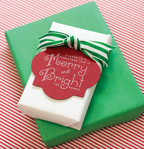 50 Merry and Bright Gift Tags