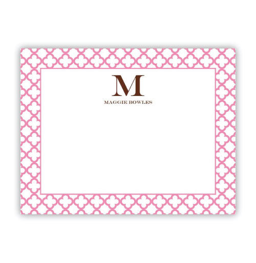 25 Personalized Note Cards- Boatman Geller 22215