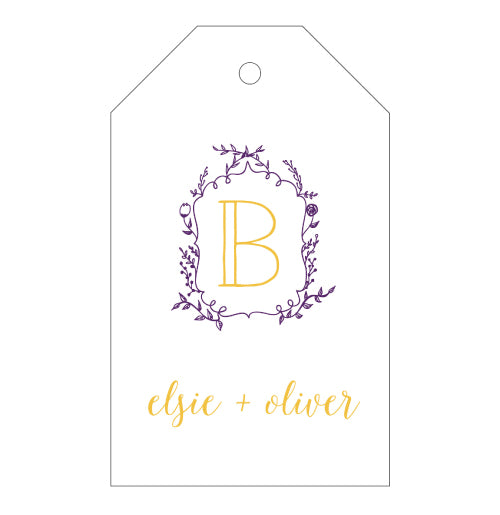 Letterpress Gift Tags - Design T54