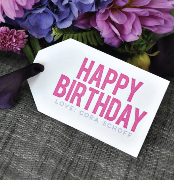 Birthday Gift Tag